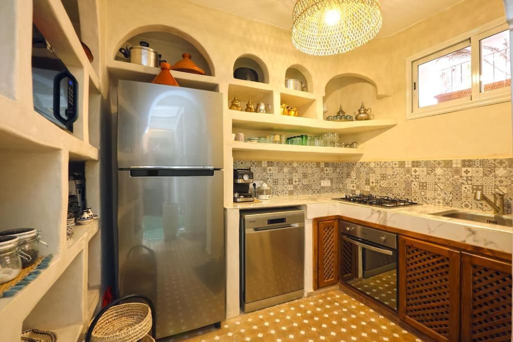 Riad El Khir En Centre Ville Rooftop Et Bassin Marrakesh Eksteriør bilde