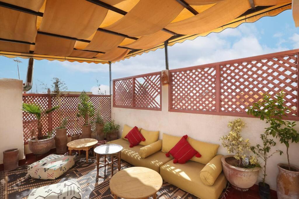 Riad El Khir En Centre Ville Rooftop Et Bassin Marrakesh Eksteriør bilde