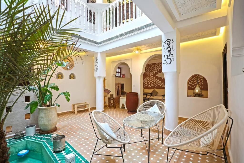Riad El Khir En Centre Ville Rooftop Et Bassin Marrakesh Eksteriør bilde
