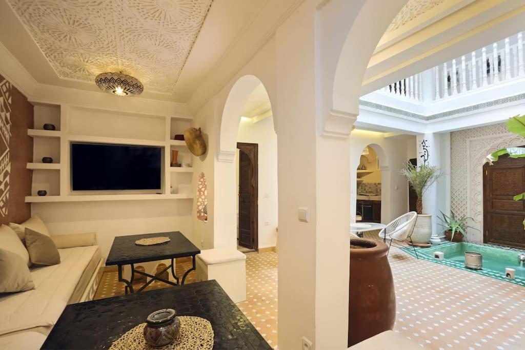 Riad El Khir En Centre Ville Rooftop Et Bassin Marrakesh Eksteriør bilde